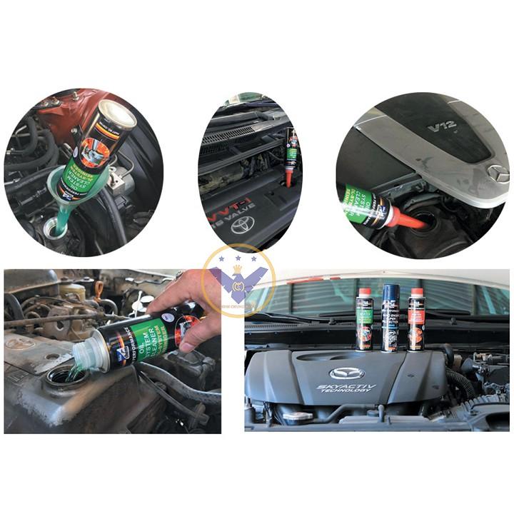 COMBO Dầu nhớt ô tô cao cấp tổng hợp Castrol Magnatec Stop Start Dualock Can 4L + Súc rửa động cơ Bluechem 250Ml