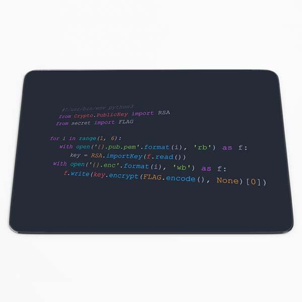 Miếng lót chuột mẫu Programming (20x24cm)