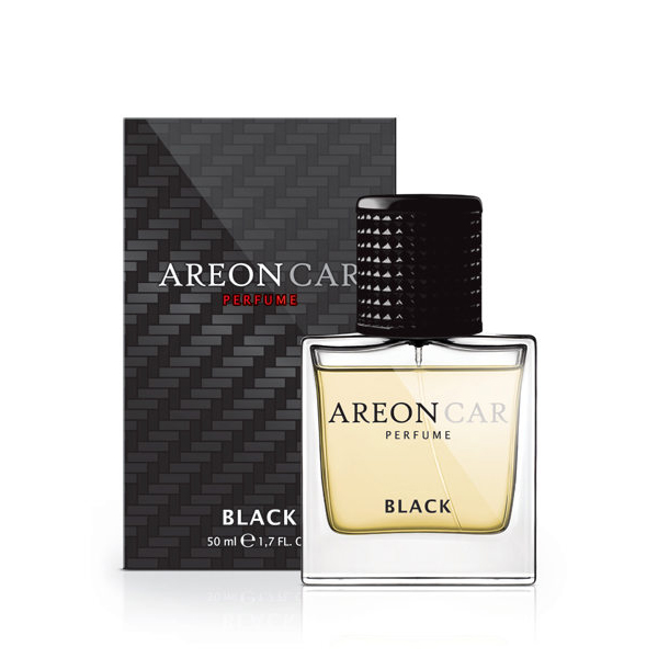 Nước hoa ô tô cao cấp AREON Car Black Perfume 50ml - NHẬP KHẨU BULGARIA