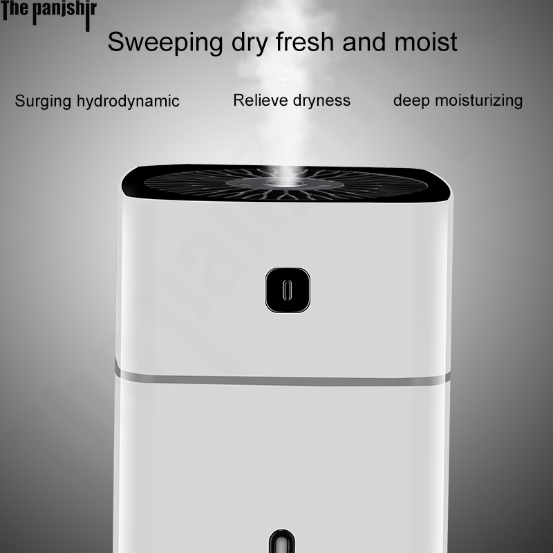 Mới Siêu Âm Thanh Máy Tạo Độ Ẩm Không Khí Khuếch Tán Tắt Tiếng 7 Màu Đèn Ngủ Mini 1000ML Làm Thơm Phòng Hình Cá Mát Phun Sương Tạo Nhà Máy Lọc