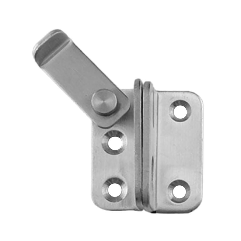 7-20pack Stainless Steel Hasp Cabinet Door Latch Security Lock Hardware Left
