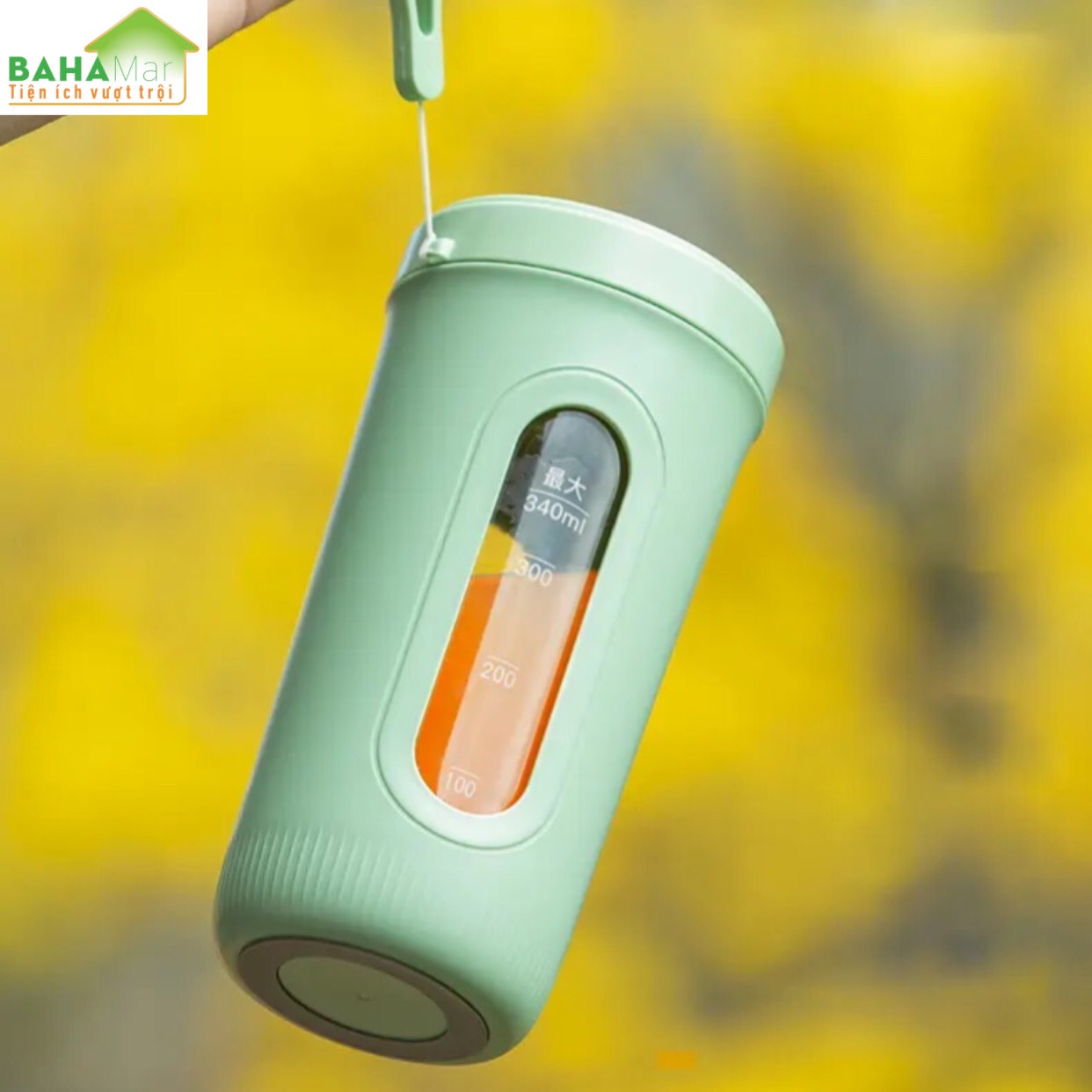 MÁY ĐA NĂNG VẮT CAM, ÉP TRÁI CÂY XAY SINH TỐ SẠC ĐIỆN TIỆN MANG THEO KHẮP NƠI "BAHAMAR" Có thể điều chỉnh 2 tốc độ, 45RPM và 18000RPM
