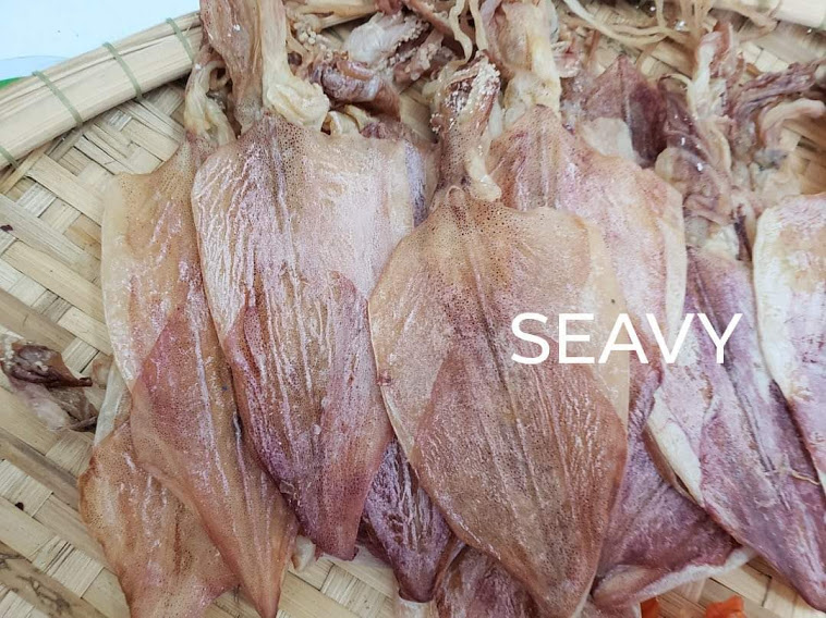 Đặc Sản Nha Trang - Mực Khô Câu Size 30 Con/Kg Seavy Gói 500G