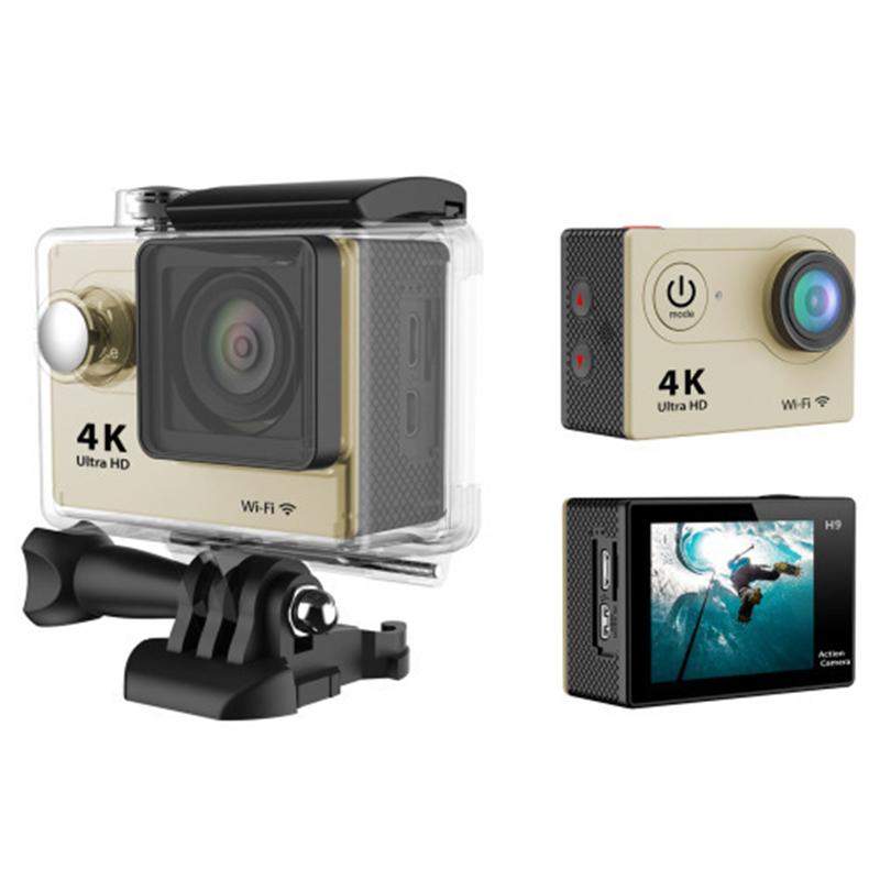 H9 Không Có Cổng HD Wifi 4K Camera Hành Động Thể Thao Chống Nước Chuyên Nghiệp Đầu Ghi DV Full Hd 1080P Đi Xe Đạp Ngoài Trời Lặn