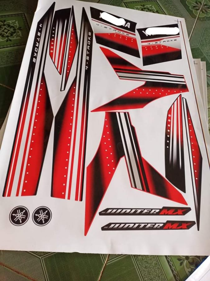 Tem rời jupiter mx đỏ đen