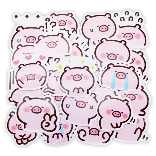 Sticker Đa Năng - Teenage CTE-071 - Pink Pig