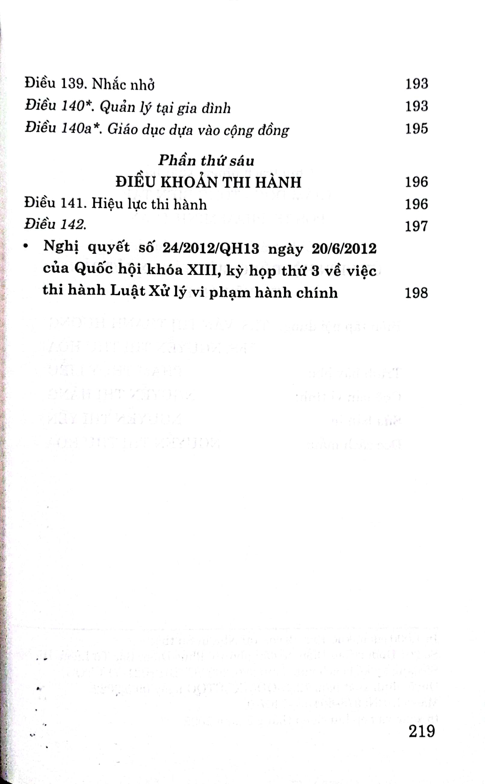 Luật Xử lý vi phạm hành chính
