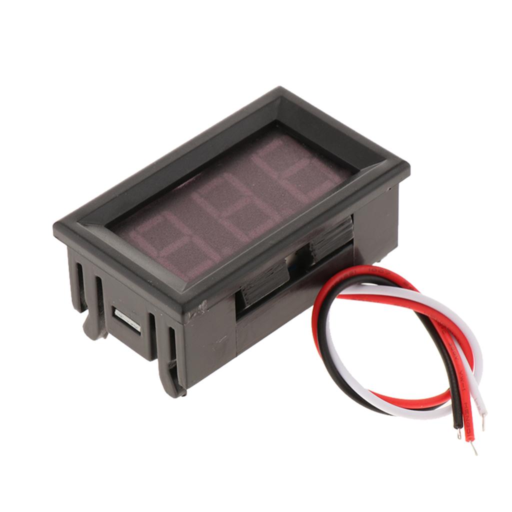 H27 LED Digital Voltage Meter Super 100V Voltmeter LCD Voltage Meter