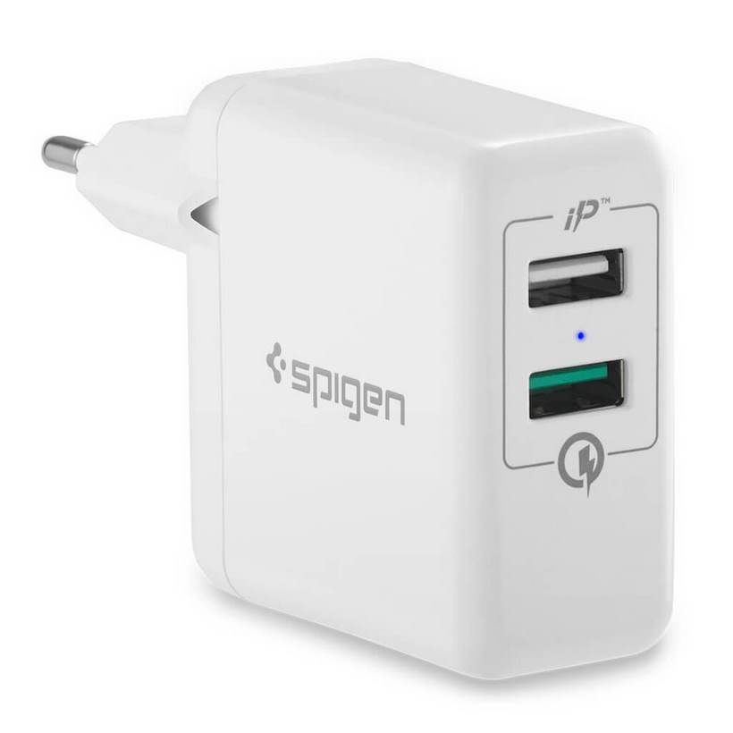 Củ Sạc Nhanh Spigen Quick Charge [3.0] Wall Charger - Hàng chính hãng