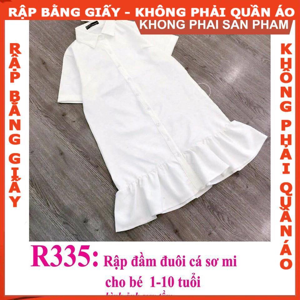 Rập giấy A0 mã R335 (BẢN VẼ)