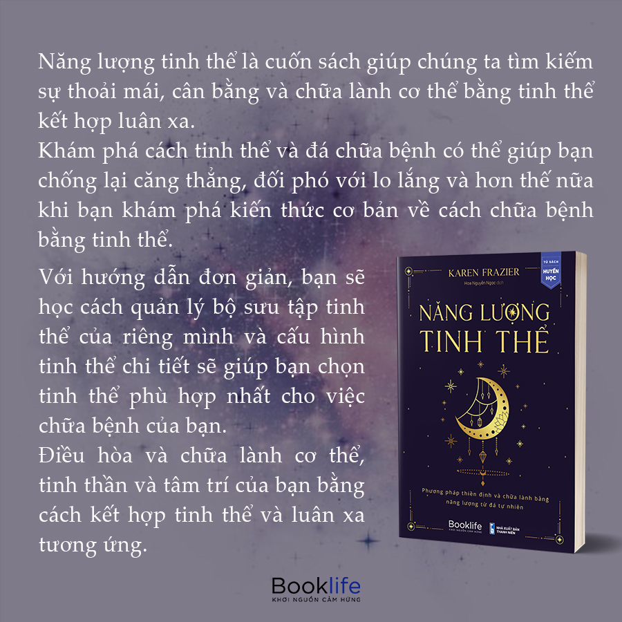 Năng Lượng Tinh Thể - Phương Pháp Thiền Định Và Chữa Lành Băng Năng Lượng Đá Tự Nhiên - Karen Frazier