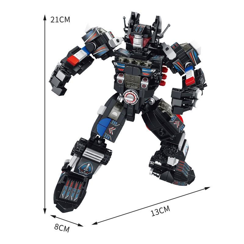 Đồ chơi lắp ráp Robot vũ trụ 12 in 1 - Panlos 633053 Robot Universe - Xếp hình thông minh - Đồ chơi trí tuệ
