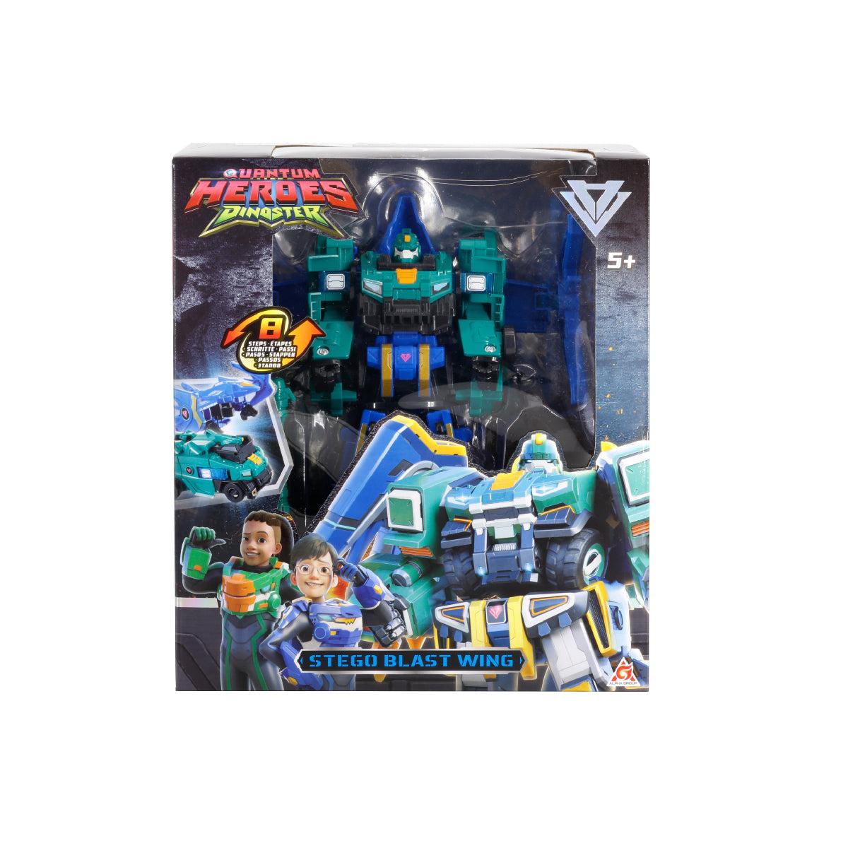 Đồ Chơi Robot Biến Hình Kết Hợp Stego Blast Wing Bầu Trời DINOSTER EU580812