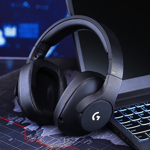 Tai nghe chụp tai Gaming Logitech G Pro - Hàng Chính Hãng