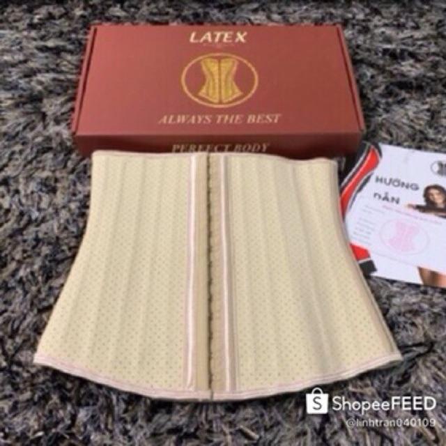Đai latex 25 xương dài 24 cm chuẩn âu