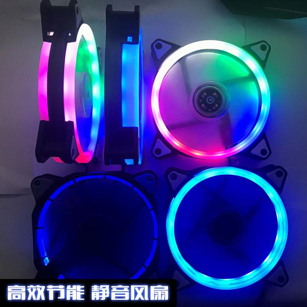 4/3Pin 120mm Computer LED Case Cooling Fan