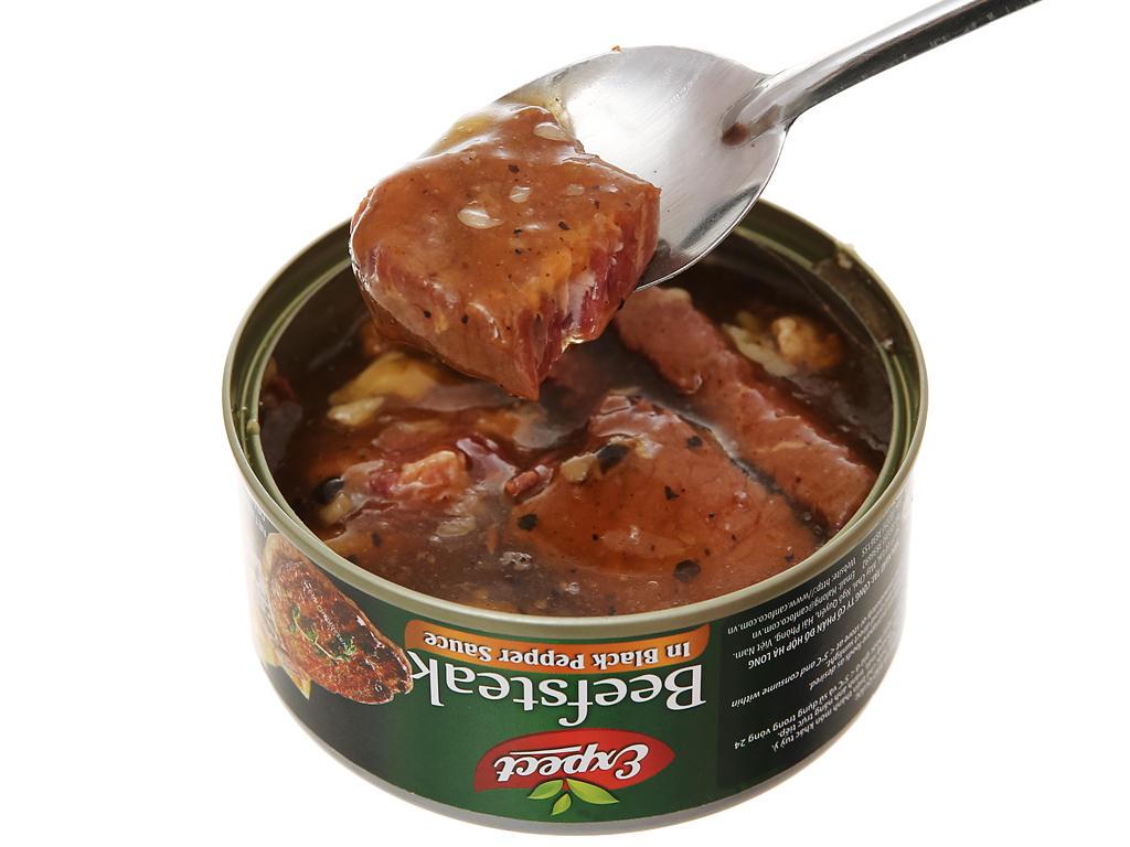 Bò Bít Tết Sốt Tiêu Đen Expect 150G (DATE: 7/2025)