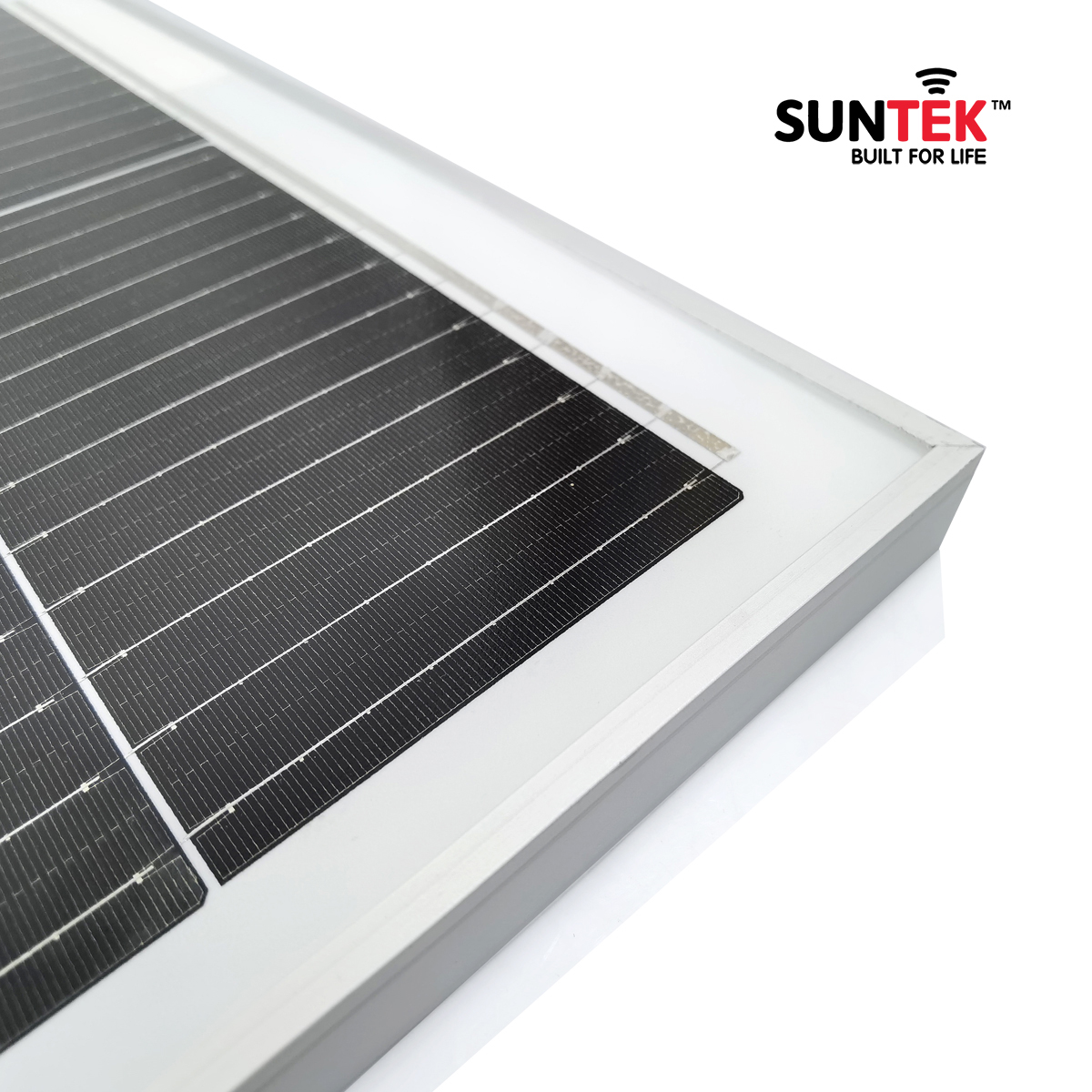 Tấm Pin Mono Năng Lượng Mặt Trời SUNTEK SSP-100W/18V 12BB - Hàng Chính Hãng - Bảo hành 12 năm