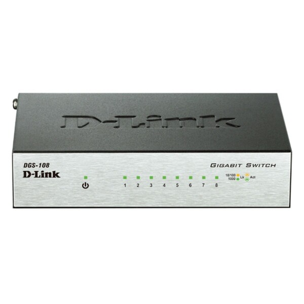 Bộ chuyển đổi D-link DGS-108 TG - Hàng Chính Hãng