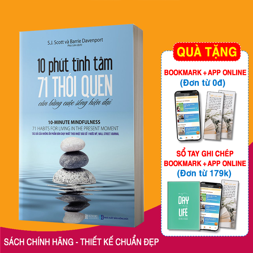 10 phút tĩnh tâm ( tặng bookmark DreamCatcher)