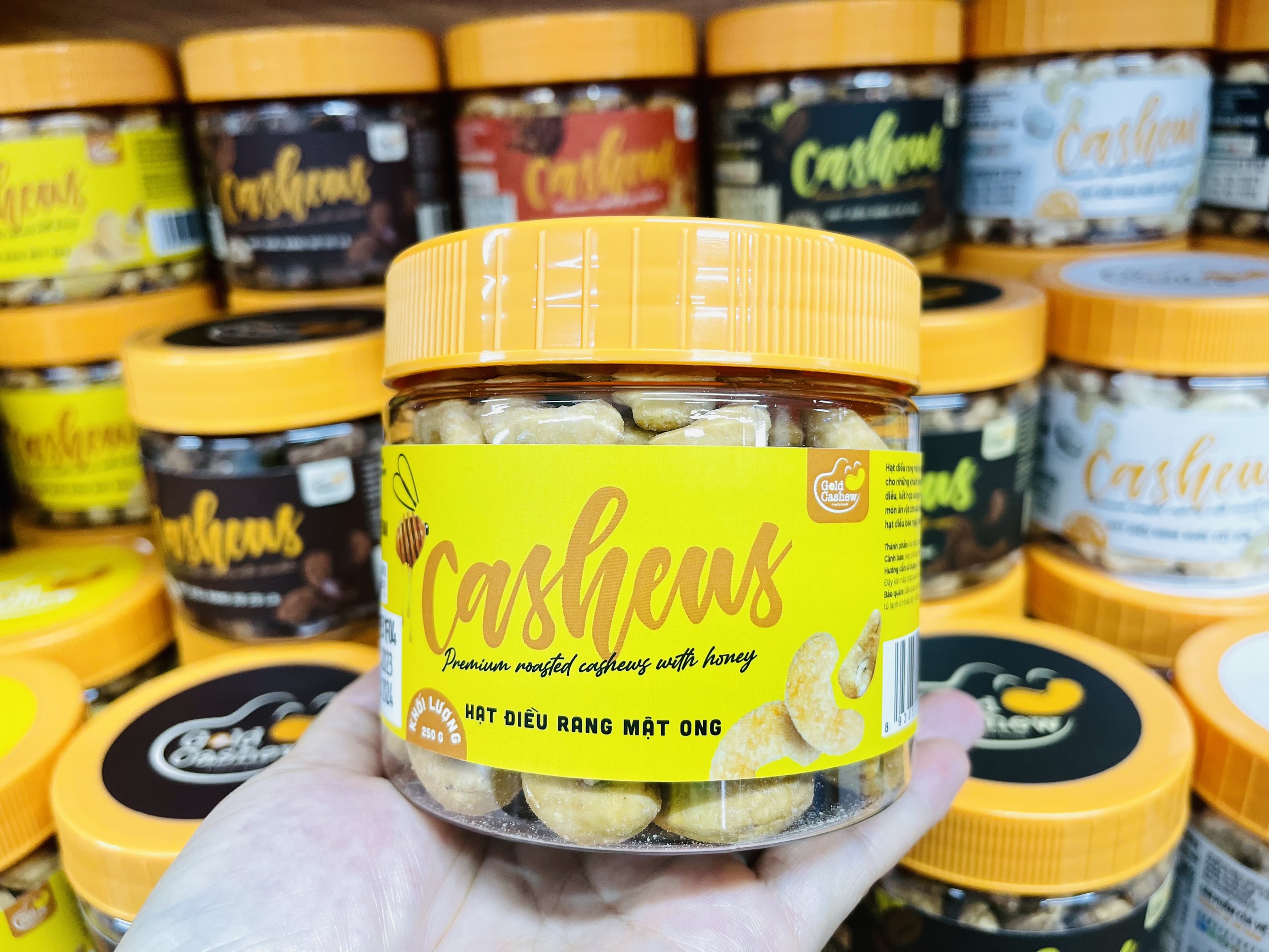 Hạt Điều Rang Mật Ong 250gr