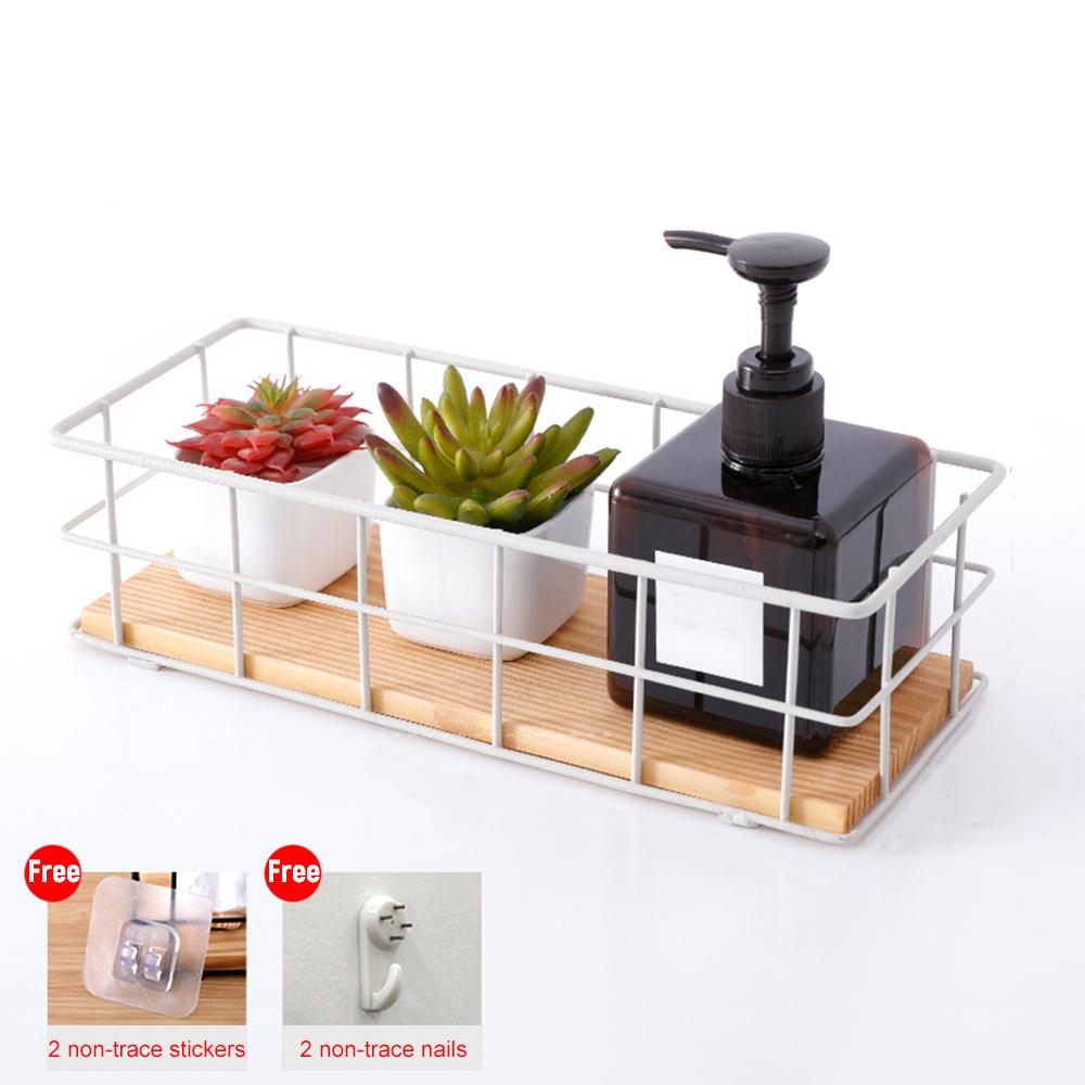 Kệ nổi treo tường được làm từ thép cacbon + gỗ thông,khả năng chịu lực lên đến 11 pound.thích hợp cho nhà bếp