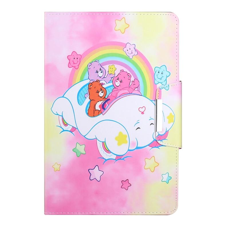 Bao da máy tính bảng họa tiết gấu hoạt hình dễ thương cho Samsung Galaxy Tab S6 Lite SM-P610 P615 Tab S6 Lite 10.4 inch