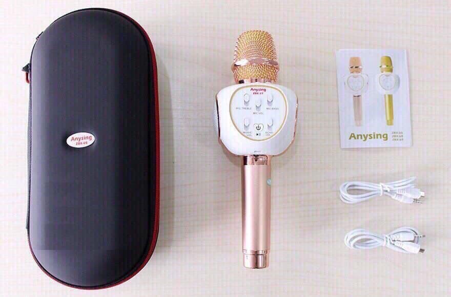 Mic Karaoke ANYSING ZBX-69 Đỉnh Cao Âm Nhạc Âm Thanh Cực Hay