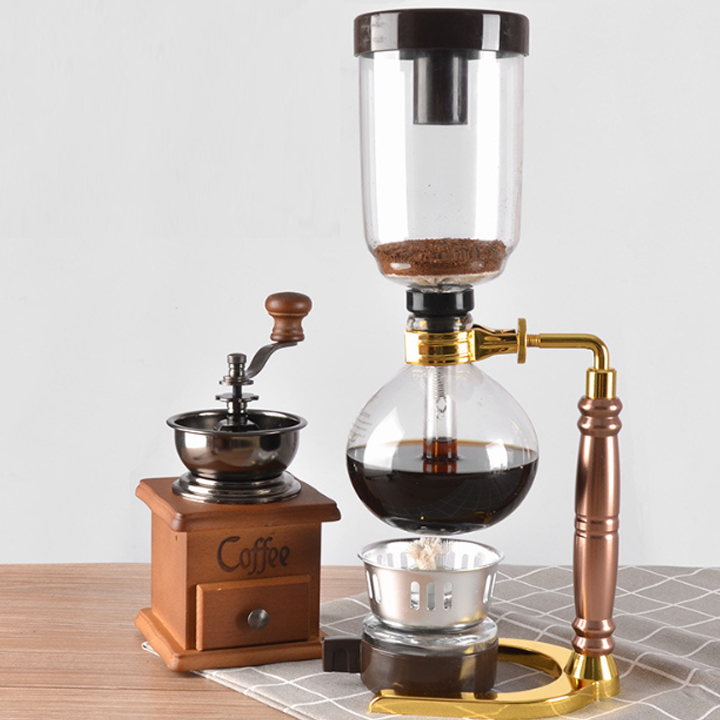 Bình pha cafe syphon 5 cup phong cách Nhật