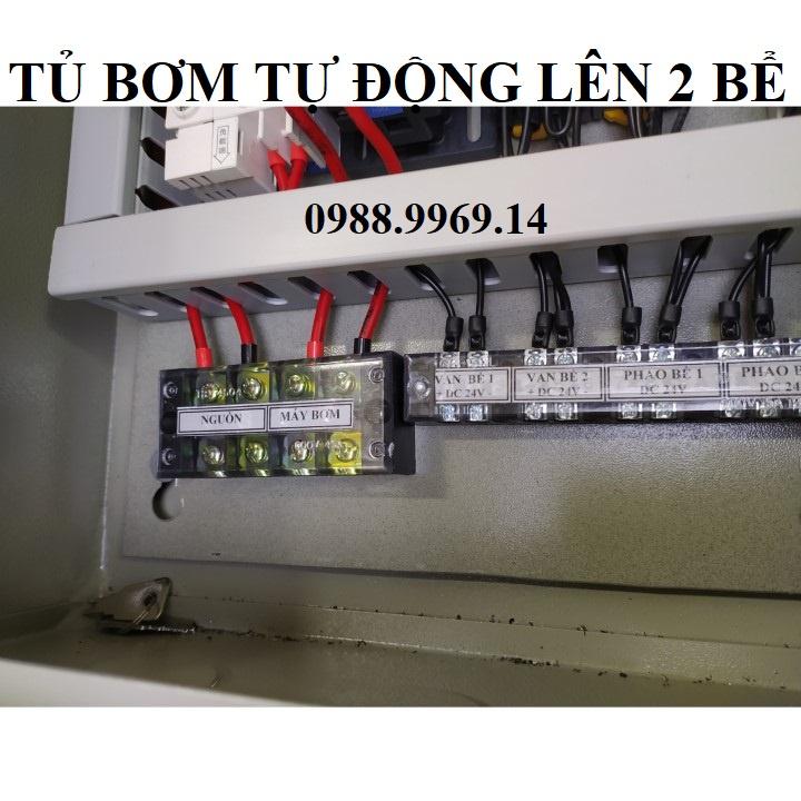 TỦ ĐIỀU KHIỂN BƠM TỰ ĐỘNG LÊN 2 BỂ