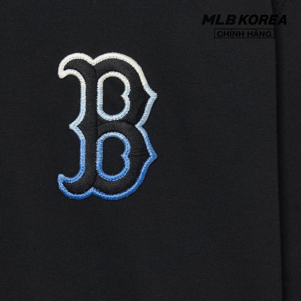 MLB - Áo thun unisex cổ tròn tay ngắn Gradient Monogram Clipping Overfit 3ATSM0633-43BKS
