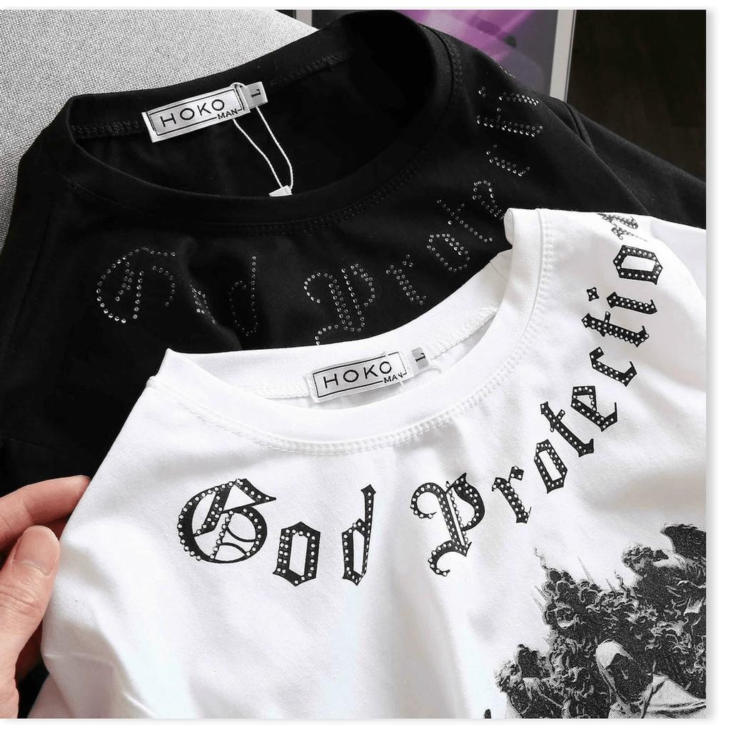 ÁO THUN COTTON CỔ TRÒN FROM RỘNG