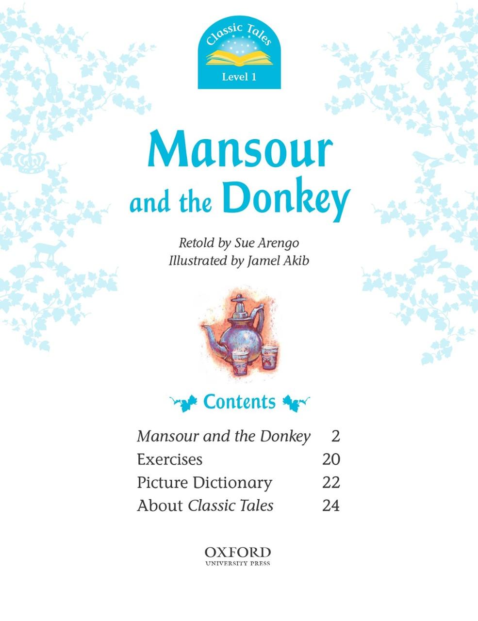 Classic Tales: Level 1: Mansour and the Donkey