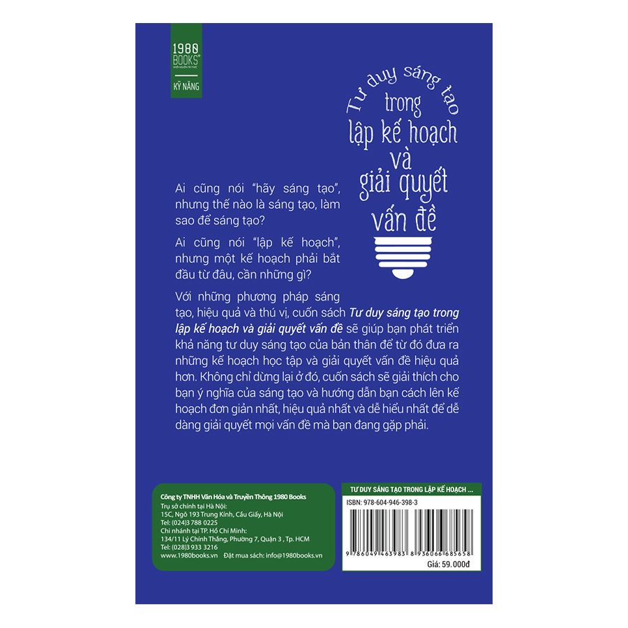 Tư Duy Sáng Tạo Trong Lập Kế Hoạch Và Giải Quyết Vấn Đề