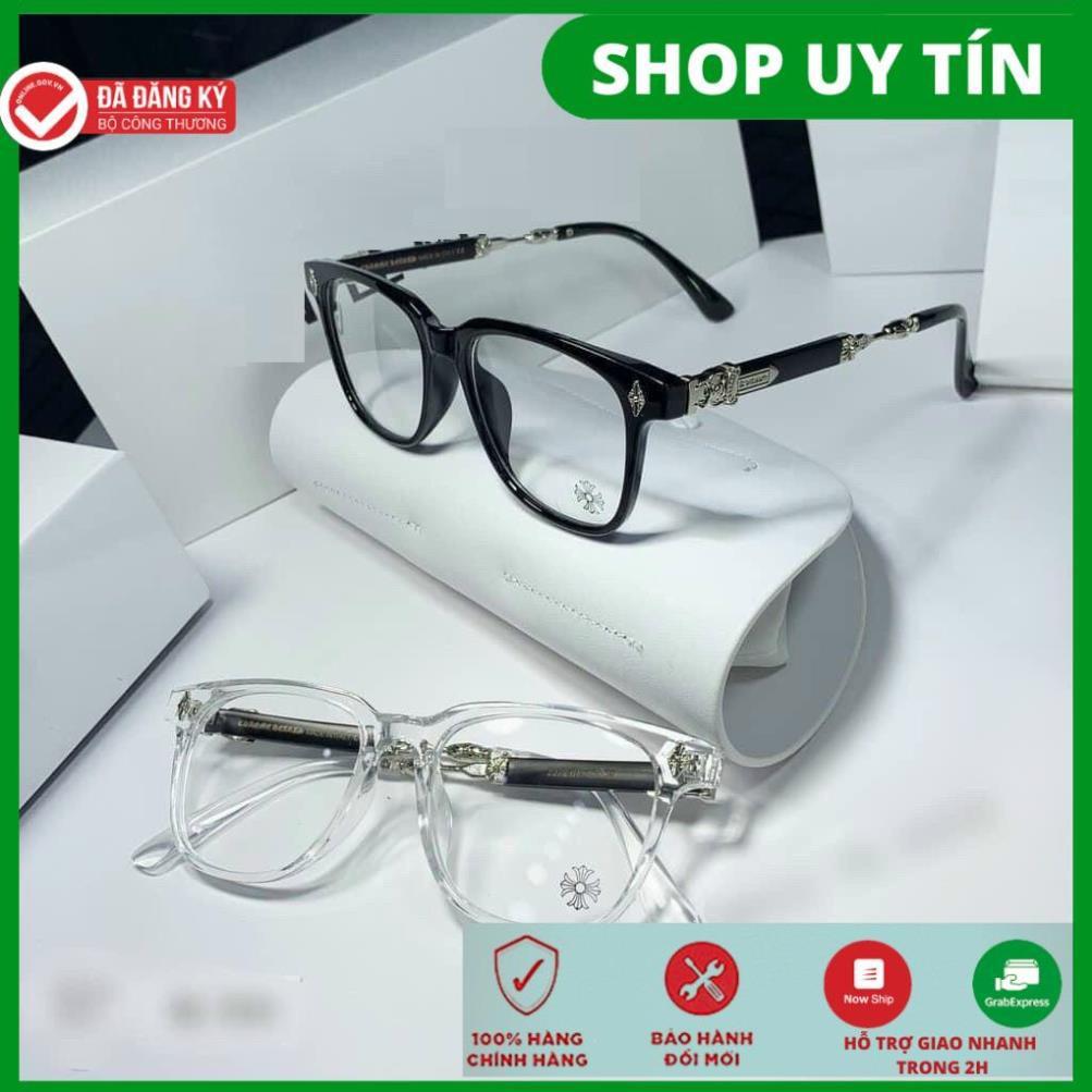 KÍNH CẬN CHROME MẮT KÍNH UNISEX NAM NỮ CHỐNG UV400 THỜI TRANG SÀNH ĐIỆU HOT TREND