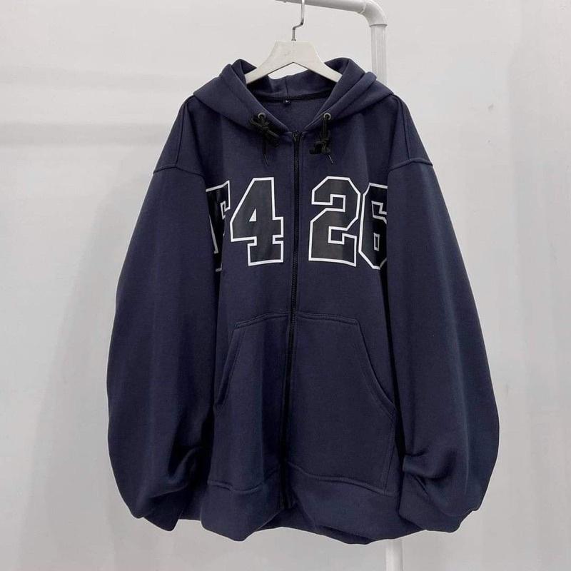 Áo Polo khoá 4.2.6 cổ bẻ phong cách Ulzzang Hàn Quốc Áo thun dài tay phong cách cá tính CoolZ C009