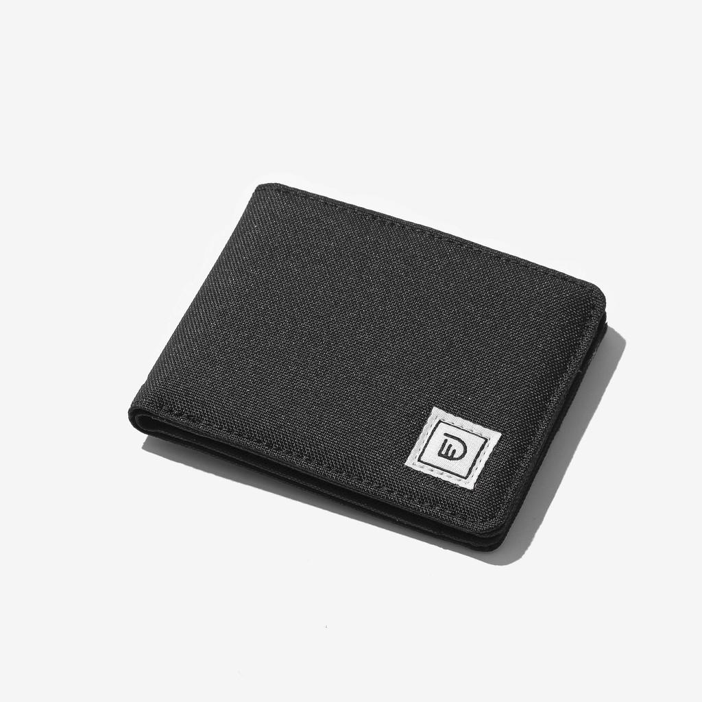 Ví Vải Gập Đôi Unisex DIM Cross Wallet - Ngang (Ngăn Rút Tiền Nhanh