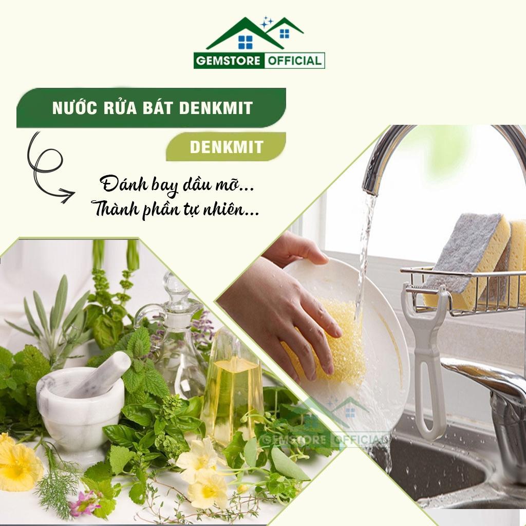 Nước Rửa Chén Bát Denkmit Nature, Xà Phòng Rửa Chén Bát Hương Hoa Tự Nhiên, Dung Tích 500ml, Nhập Đức