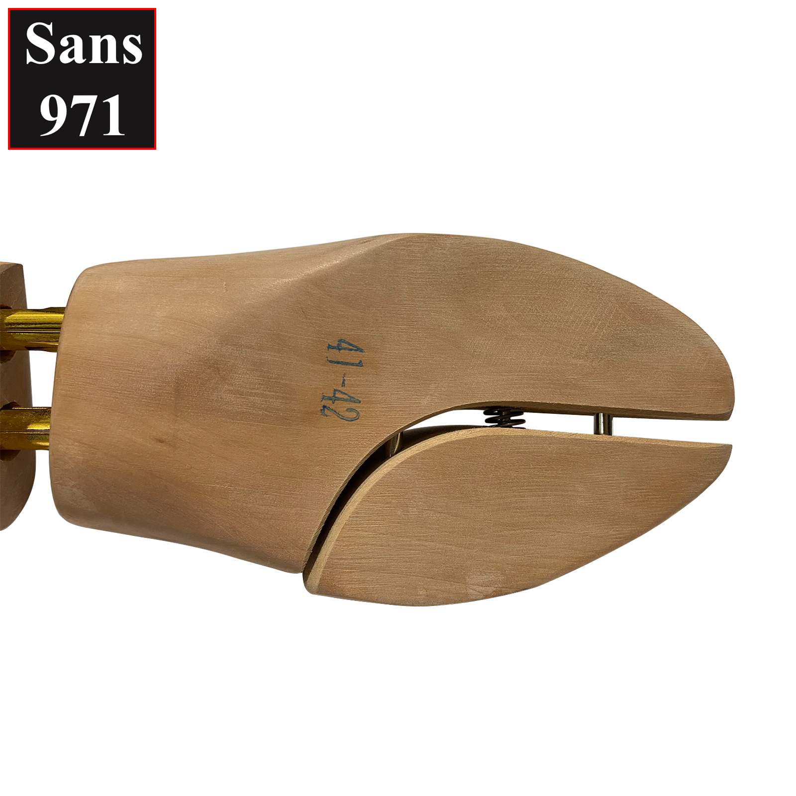 Cây giữ form giày gỗ Sans971 có size dụng cụ bảo vệ giầy shoes tree shoe cao cấp