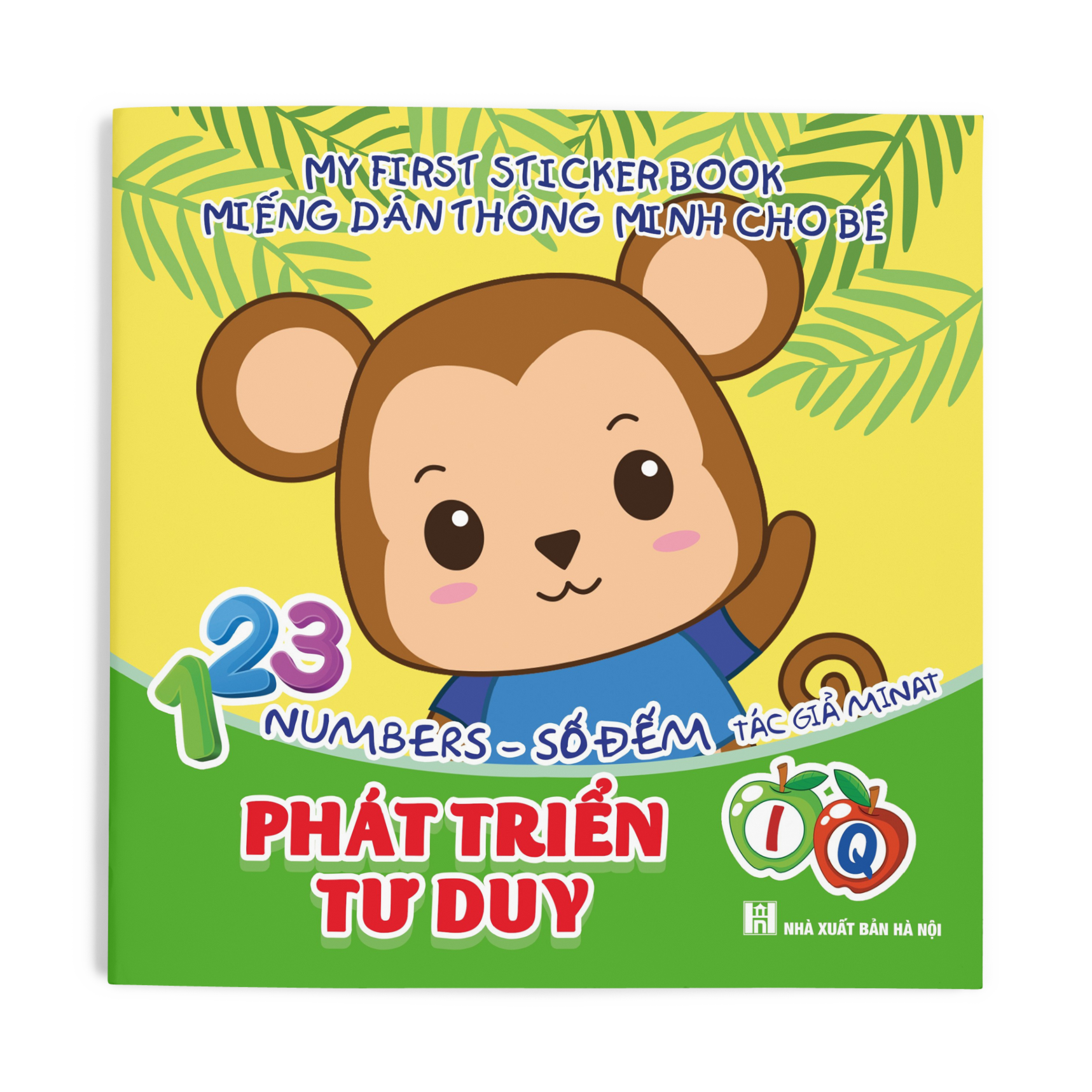 Combo 3 cuốn: Miếng dán Thông minh cho bé Phát triển tư duy IQ - My First Sticker Book