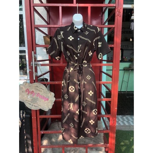 váy sơ mi vải lụa mềm