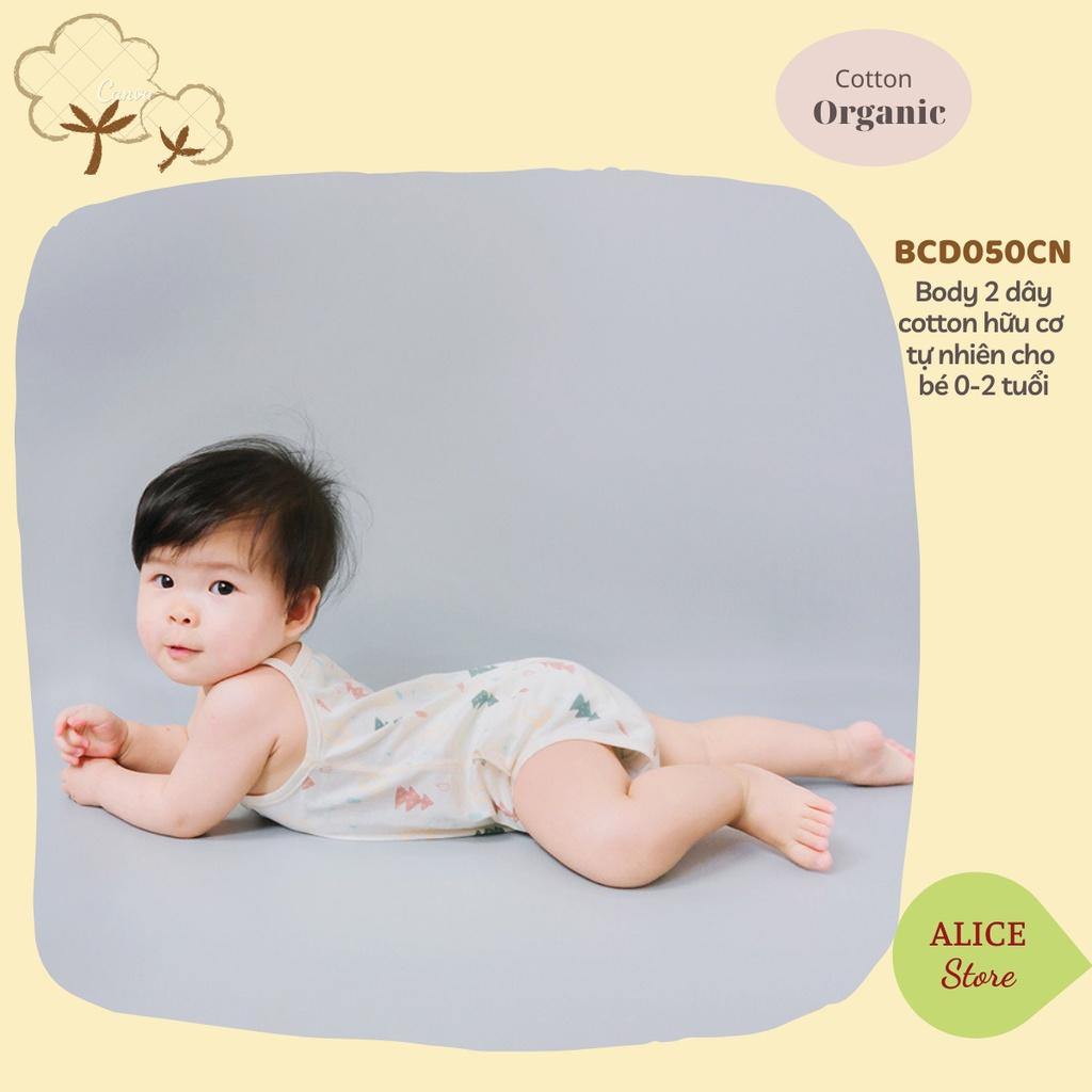 Quần áo sơ sinh 0-2 tuổi 100% COTTON HỮU CƠ TỰ NHIÊN không chất tẩy nhuộm, body chip mùa hè cho bé họa tiết đáng yêu