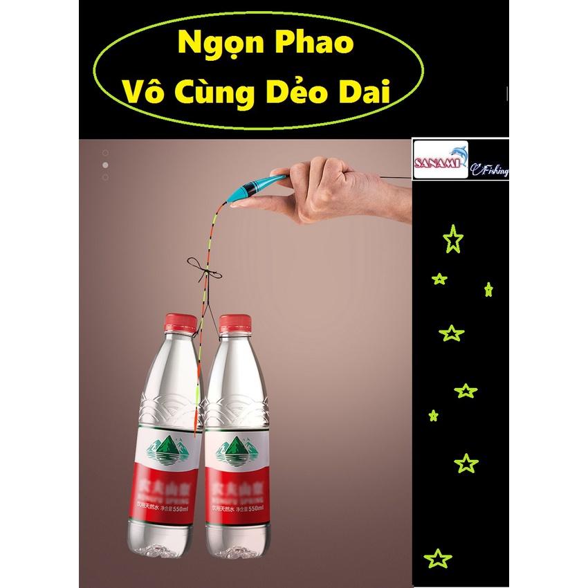 Phao Câu Đài Nano Shark Tăm Phao 3D Đầu Xoắn Truyền Tín Hiệu Siêu Nhạy Cao Cấp - SANAMI FISHING PC-20