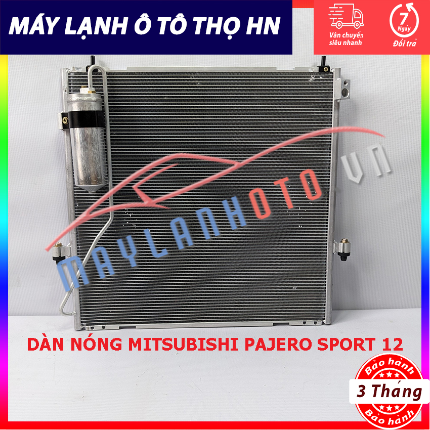 Dàn nóng Mitsubishi Pajero Sport 2012 2013 2014 2015 Hàng xịn Thái Lan 12 13 14 15