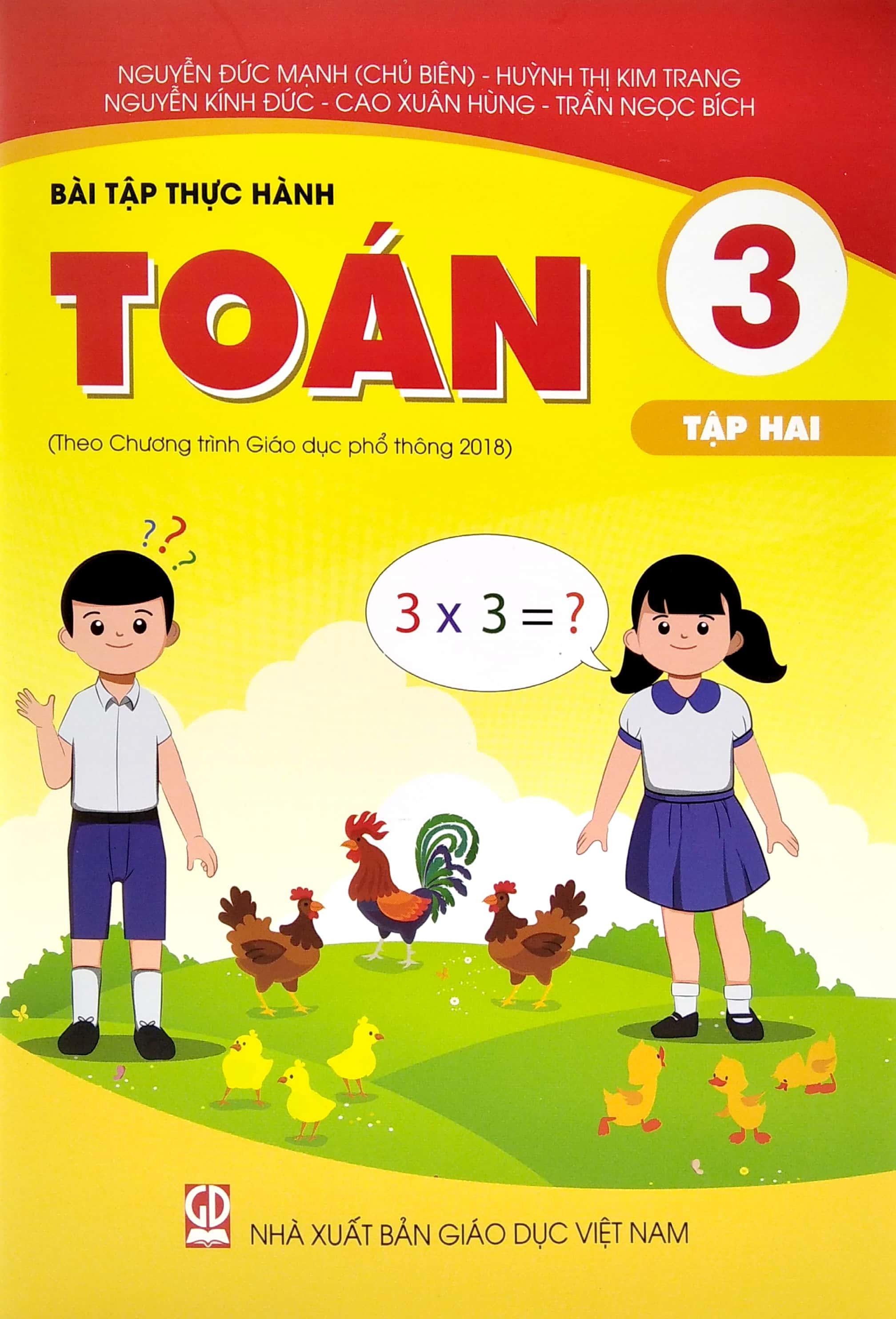 Bài Tập Thực Hành Toán 3 - Tập 2 (Theo Chương Trình Giáo Dục Phổ Thông 2018)