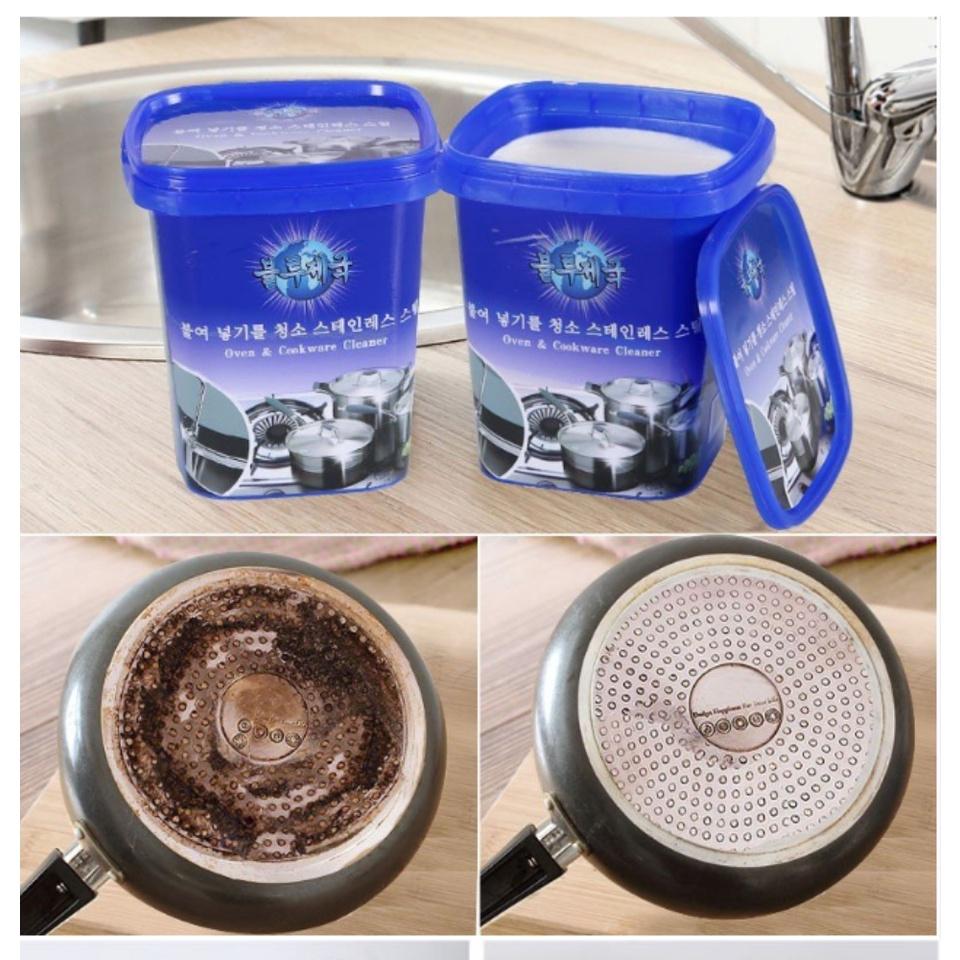 Bột tẩy rửa xoong nồi hiệu quả nhanh, đánh bay mọi vết bẩn cứng đầu - Yumeshop94