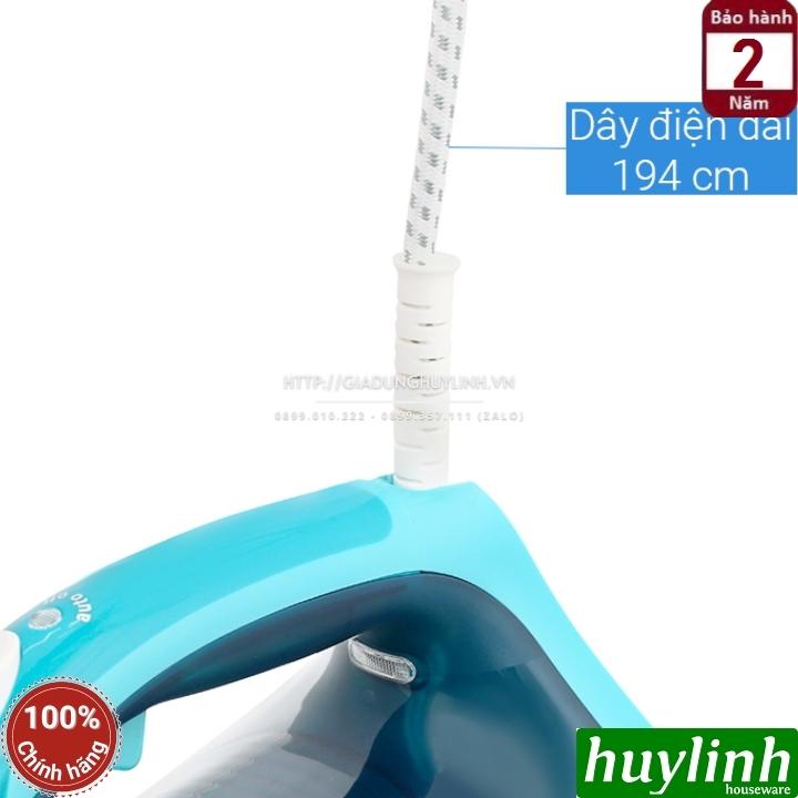 Bàn là - bàn ủi hơi nước Tefal FV2867E0 - 2500W - Mặt đế Ceramic chống dính - Hàng chính hãng