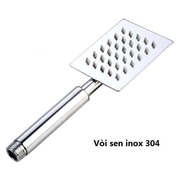 Bộ vòi hoa sen, đế cài Inox