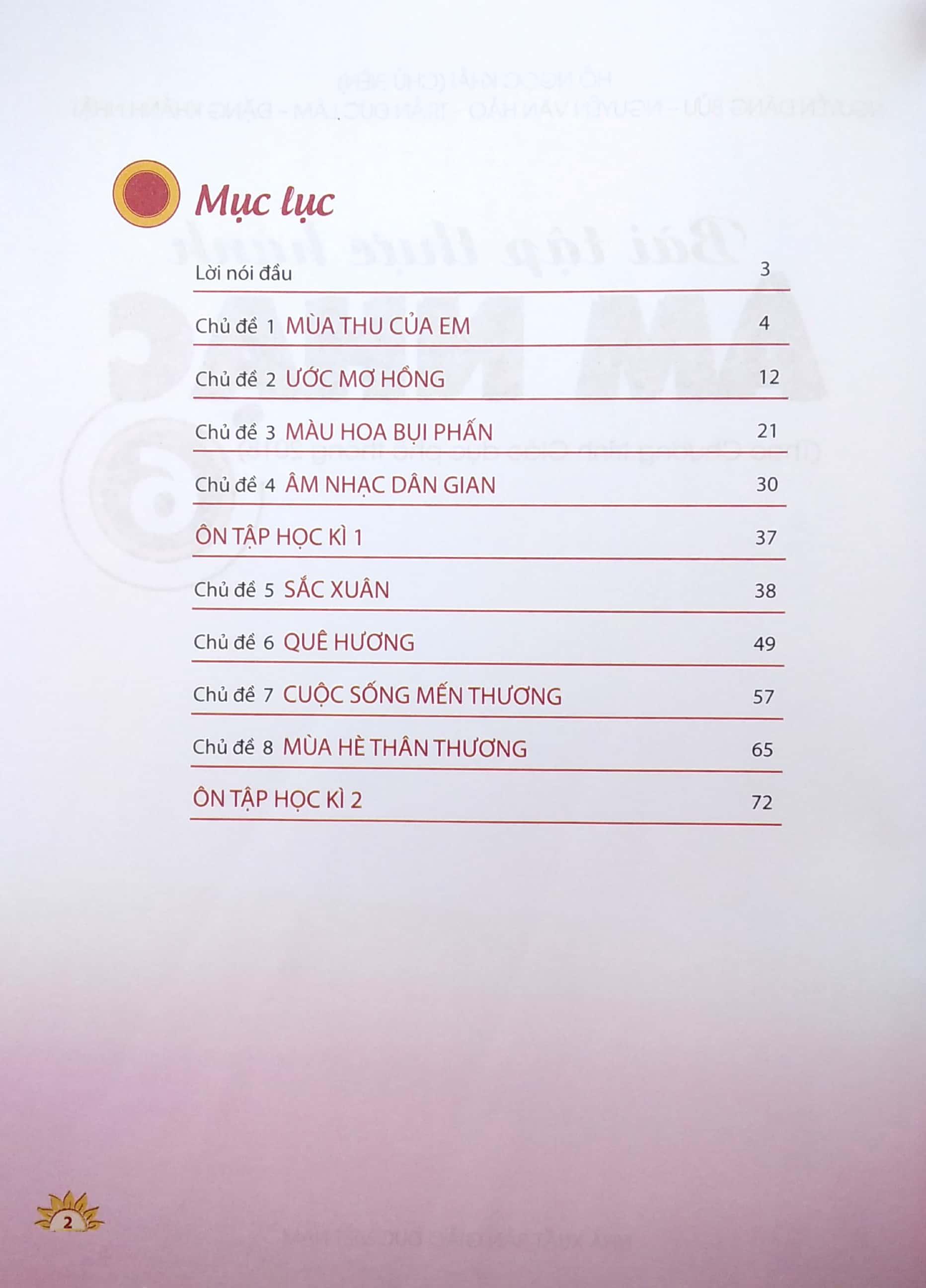 Bài Tập Thực Hành Âm Nhạc Lớp 6 (Theo Chương Trình Giáo Dục Phổ Thông 2018)