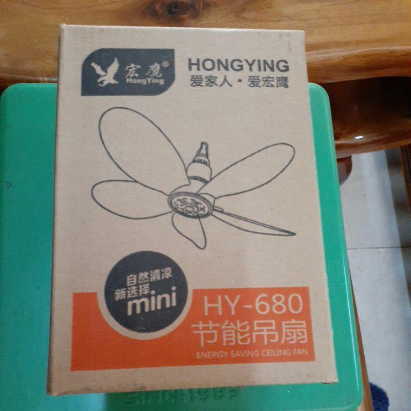 QUẠT TRẦN MINI HONGYING HY-680 11W NHỎ , GỌN, TIỆN